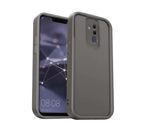 Huawei Mate 20 Lite Kılıf Viera Silikon - Gri