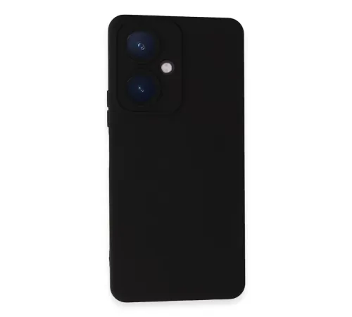 Vivo Y27 Kılıf Nano içi Kadife Silikon - Siyah