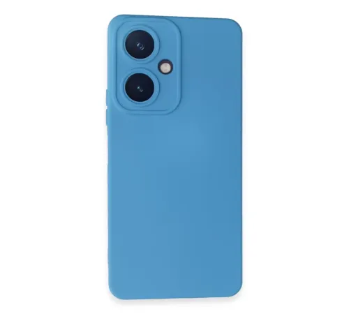 Vivo Y27 Kılıf Nano içi Kadife Silikon - Mavi