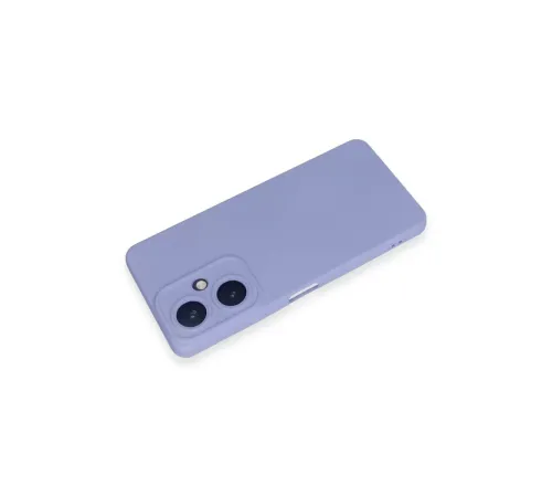 Vivo Y27 Kılıf Nano içi Kadife Silikon - Lila