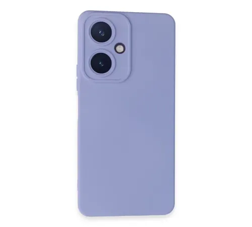 Vivo Y27 Kılıf Nano içi Kadife Silikon - Lila