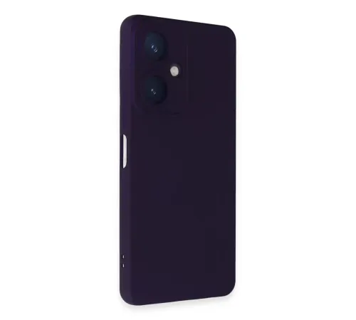 Vivo Y27 Kılıf Nano içi Kadife Silikon - Mor
