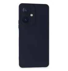 Vivo Y27 Kılıf Nano içi Kadife Silikon - Lacivert