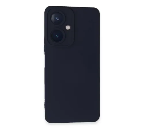 Vivo Y27 Kılıf Nano içi Kadife Silikon - Lacivert
