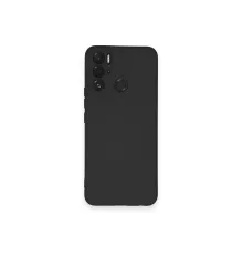 Tecno Pova Neo Kılıf Nano içi Kadife Silikon - Siyah