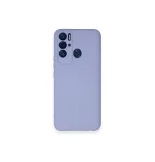 Tecno Pova Neo Kılıf Nano içi Kadife Silikon - Lila