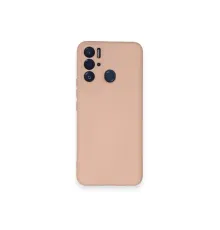 Tecno Pova Neo Kılıf Nano içi Kadife Silikon - Pudra