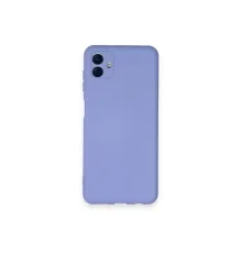 Samsung Galaxy A04 Kılıf Nano içi Kadife Silikon - Lila