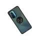 Xiaomi Redmi K40 Kılıf Montreal Yüzüklü Silikon Kapak - Siyah
