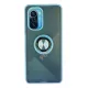 Xiaomi Redmi K40 Kılıf Montreal Yüzüklü Silikon Kapak - Buz Mavi