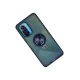 Xiaomi Redmi K40 Kılıf Montreal Yüzüklü Silikon Kapak - Lacivert