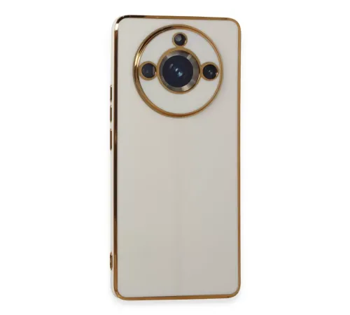 Realme 11 Pro Kılıf Volet Silikon - Beyaz