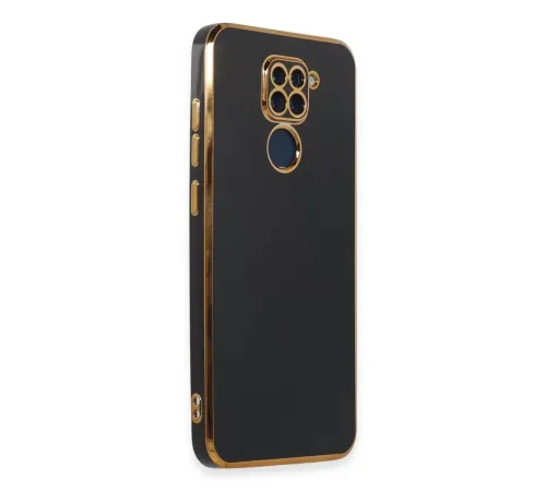 Xiaomi Redmi Note 9 Kılıf Volet Silikon - Siyah