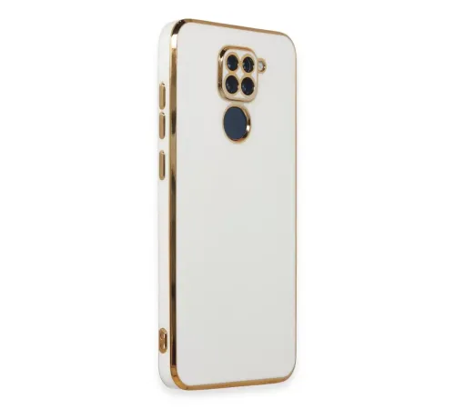 Xiaomi Redmi Note 9 Kılıf Volet Silikon - Beyaz