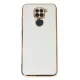 Xiaomi Redmi Note 9 Kılıf Volet Silikon - Beyaz
