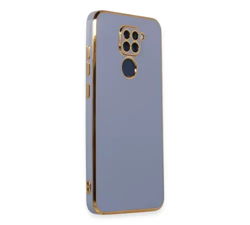 Xiaomi Redmi Note 9 Kılıf Volet Silikon - Mavi