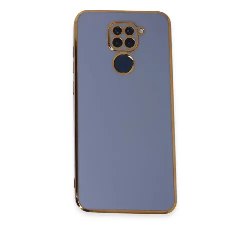 Xiaomi Redmi Note 9 Kılıf Volet Silikon - Mavi