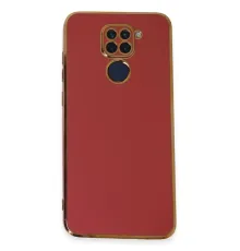 Xiaomi Redmi Note 9 Kılıf Volet Silikon - Kırmızı