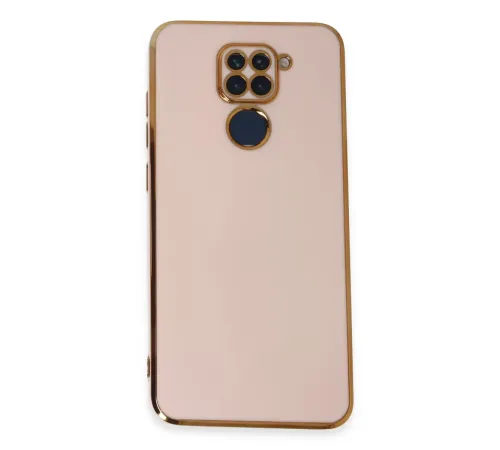 Xiaomi Redmi Note 9 Kılıf Volet Silikon - Pembe