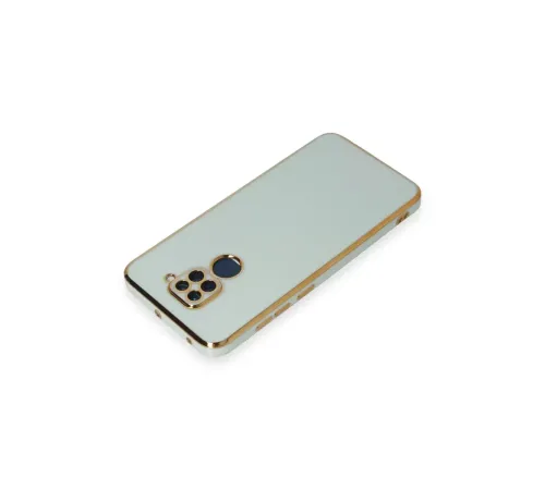 Xiaomi Redmi Note 9 Kılıf Volet Silikon - Açık Yeşil