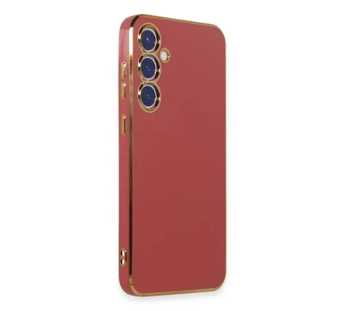 Samsung Galaxy S23 FE Kılıf Volet Silikon - Kırmızı