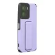 Vivo Y16 Kılıf Mega Standlı Silikon - Lila