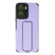 Vivo Y16 Kılıf Mega Standlı Silikon - Lila
