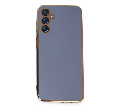 Samsung Galaxy M14 5G Kılıf Volet Silikon - Mavi