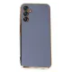 Samsung Galaxy M14 5G Kılıf Volet Silikon - Mavi
