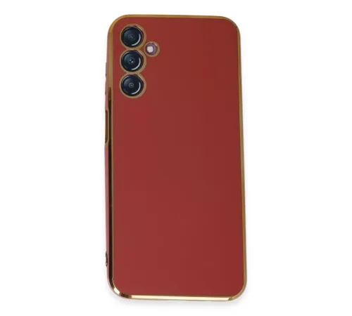 Samsung Galaxy M14 5G Kılıf Volet Silikon - Kırmızı