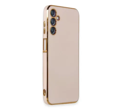 Samsung Galaxy M14 5G Kılıf Volet Silikon - Pembe
