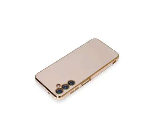 Samsung Galaxy M14 5G Kılıf Volet Silikon - Pembe