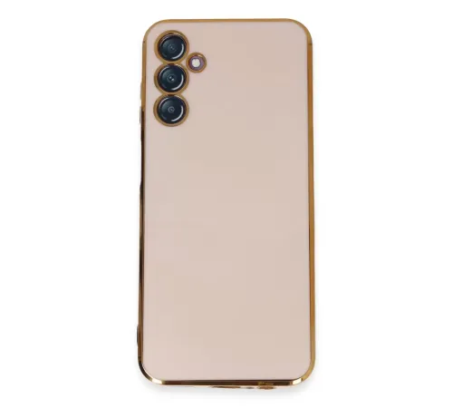 Samsung Galaxy M14 5G Kılıf Volet Silikon - Pembe