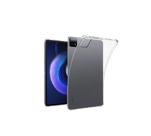 Xiaomi Pad 6 Kılıf Anti Shock Tablet Silikon - Şeffaf