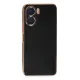 Vivo Y16 Kılıf Volet Silikon - Siyah