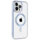 Apple iPhone 14 Pro Kılıf Kronos Magsafe Kapak - Sierra Blue