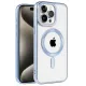 Apple iPhone 14 Pro Kılıf Kronos Magsafe Kapak - Sierra Blue