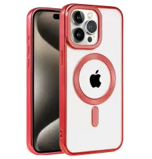 Apple iPhone 14 Pro Max Kılıf Kronos Magsafe Kapak - Kırmızı