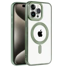 Apple iPhone 14 Pro Max Kılıf Kronos Magsafe Kapak - Koyu Yeşil