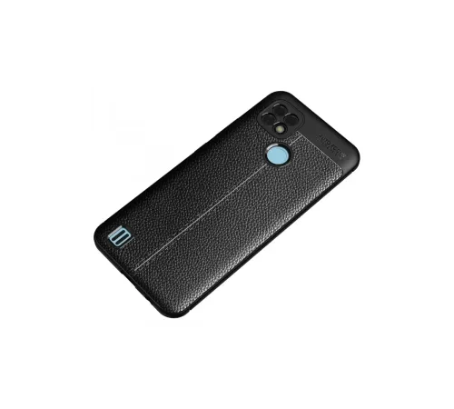 Realme C21 Kılıf Auto Focus Kapak - Siyah