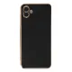 Samsung Galaxy A04 Kılıf Volet Silikon - Siyah