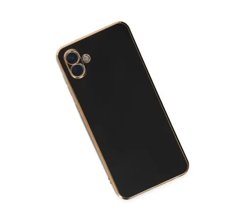 Samsung Galaxy A04 Kılıf Volet Silikon - Siyah