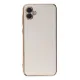 Samsung Galaxy A04 Kılıf Volet Silikon - Beyaz