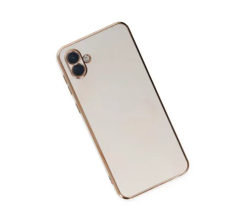 Samsung Galaxy A04 Kılıf Volet Silikon - Beyaz