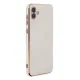 Samsung Galaxy A04 Kılıf Volet Silikon - Beyaz