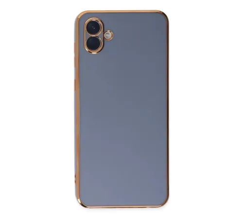 Samsung Galaxy A04 Kılıf Volet Silikon - Mavi
