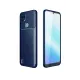 Realme C21 Kılıf Auto Focus Karbon Kapak - Lacivert