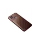 Realme C21 Kılıf Auto Focus Karbon Kapak - Kahverengi