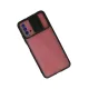 Xiaomi Redmi 9T Kılıf Palm Buzlu Kamera Sürgülü Silikon - Siyah