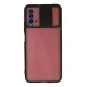 Xiaomi Redmi 9T Kılıf Palm Buzlu Kamera Sürgülü Silikon - Siyah